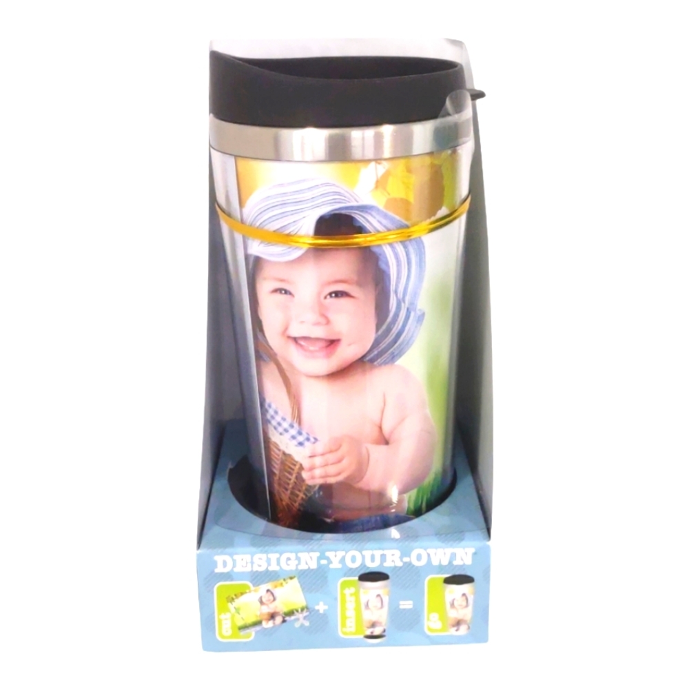 Thermo Temp Photo Travel Customizable Coffee Mug or Other Drinkware